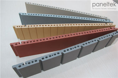 Kolorowe ceramiczne zewnętrzne panele ścienne Produkty Niezawodny rozmiar 300 * 800 * F18mm