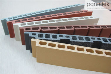Materiały wykończeniowe ścian zewnętrznych 30 mm, różne kształty Budowanie paneli elewacyjnych
